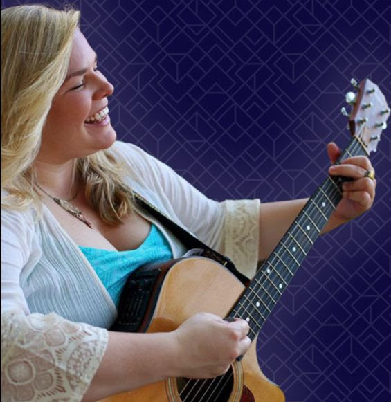 Emily Wallace blue background