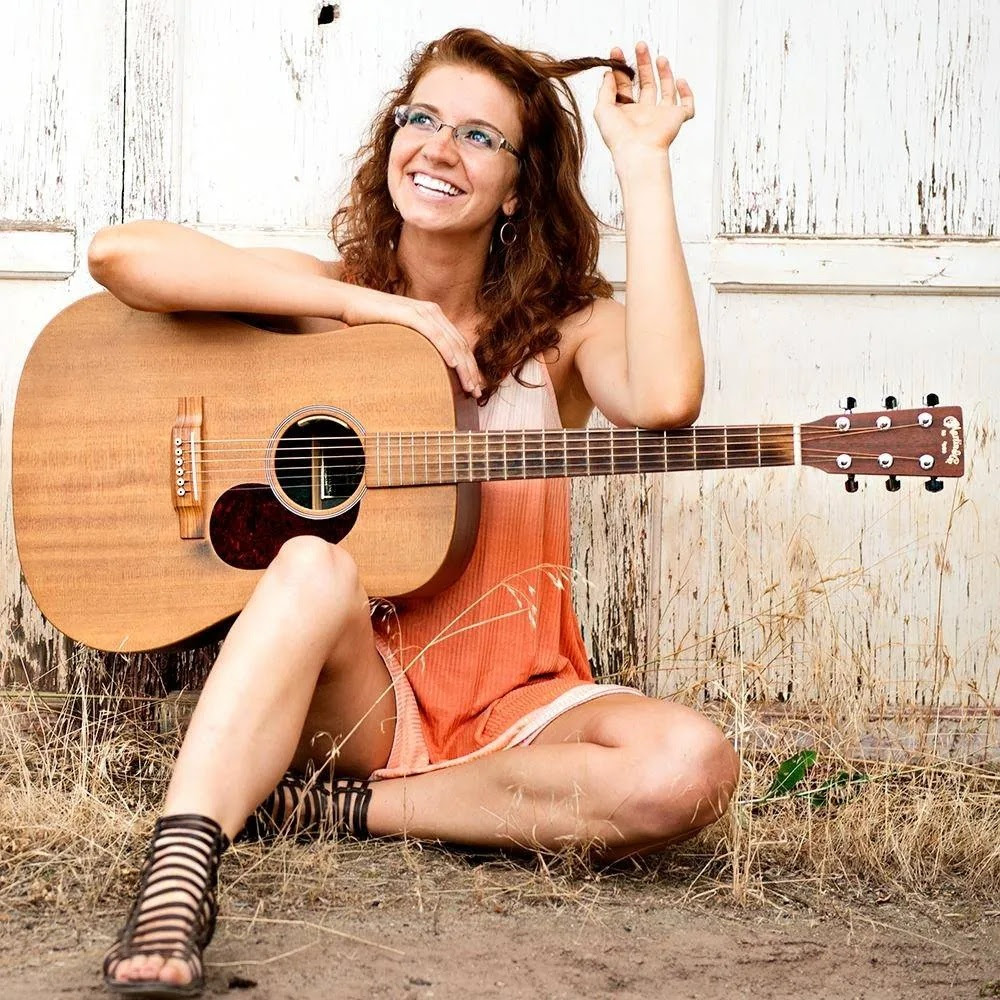 Shanna twirls her hair